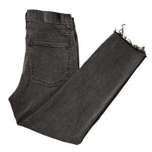 J. Crew Dark Gray Ankle Jeans